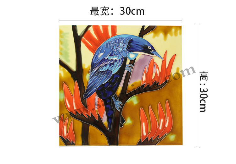 動物彩色線描裝飾畫 動物彩色線描裝飾畫